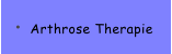Arthrose Therapie