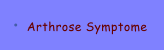 Arthrose Symptome
